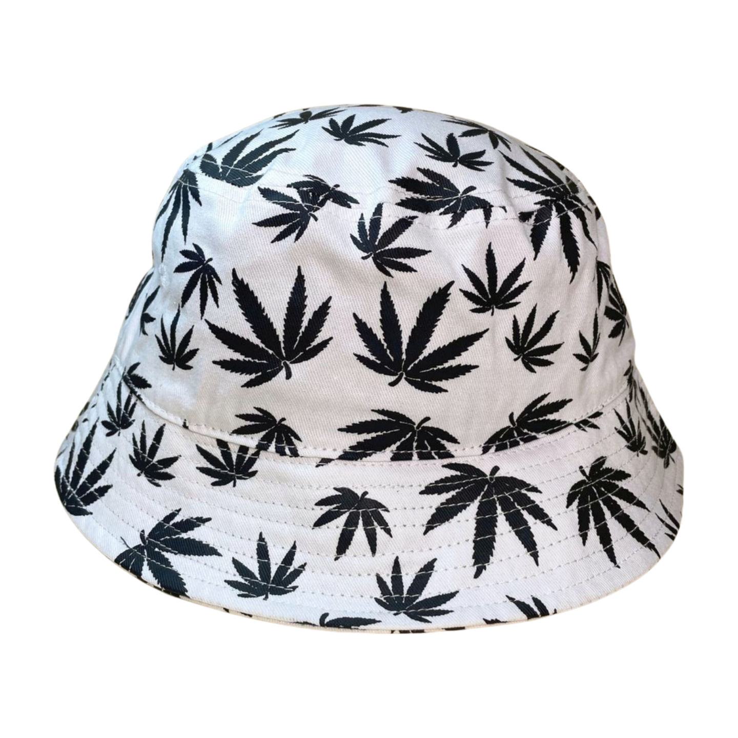 BUCKET WITH EMBROIDERY HBC-MARIJUANA LEAVE embbuc