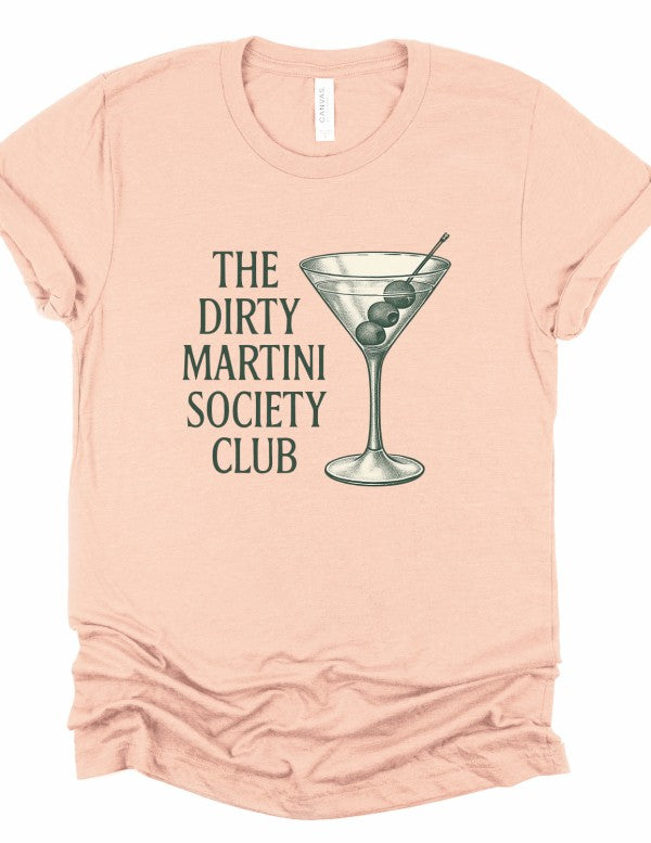 Dirty Martini Social Club Boutique Top Tee