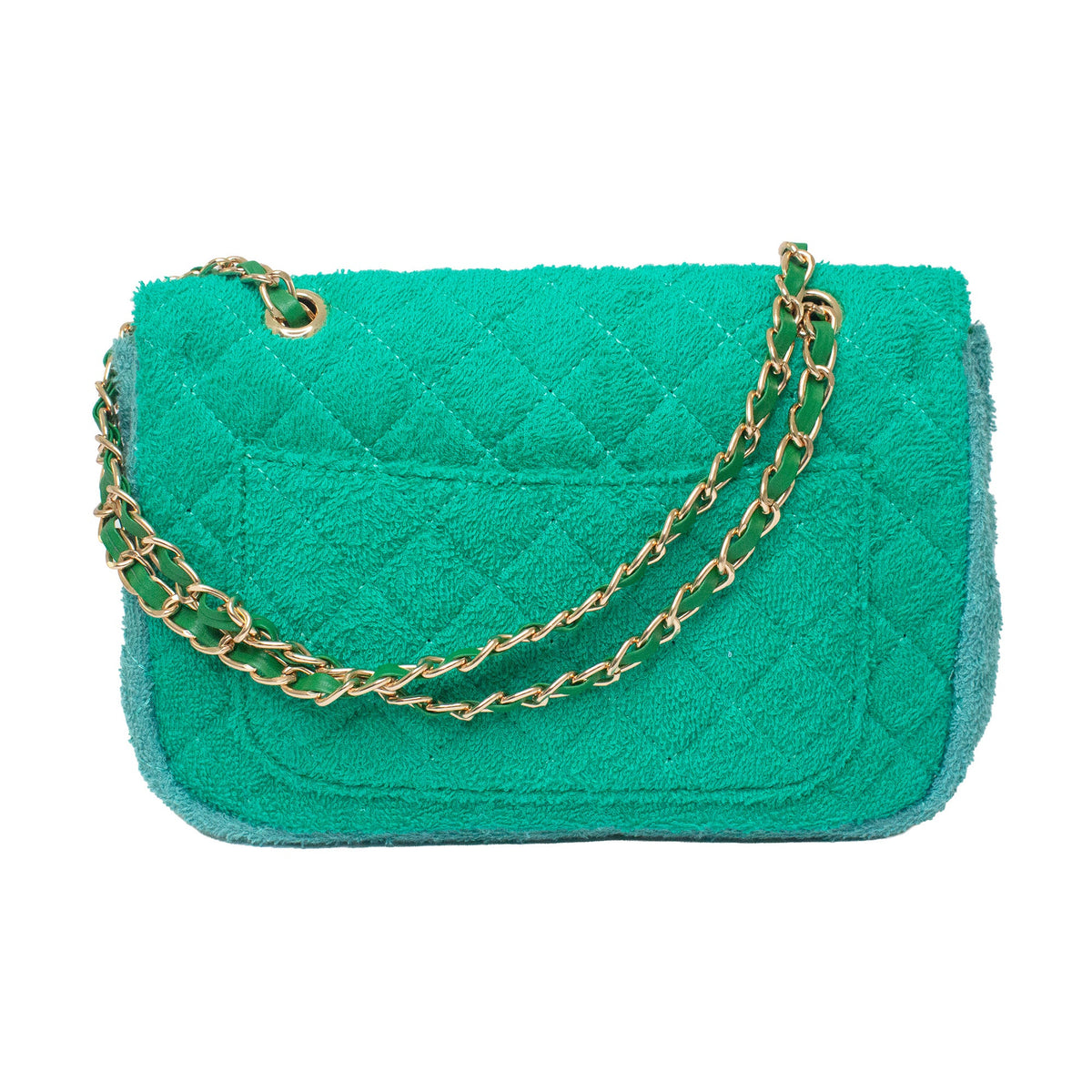 Small Shoreline Flap - Two Tone Green