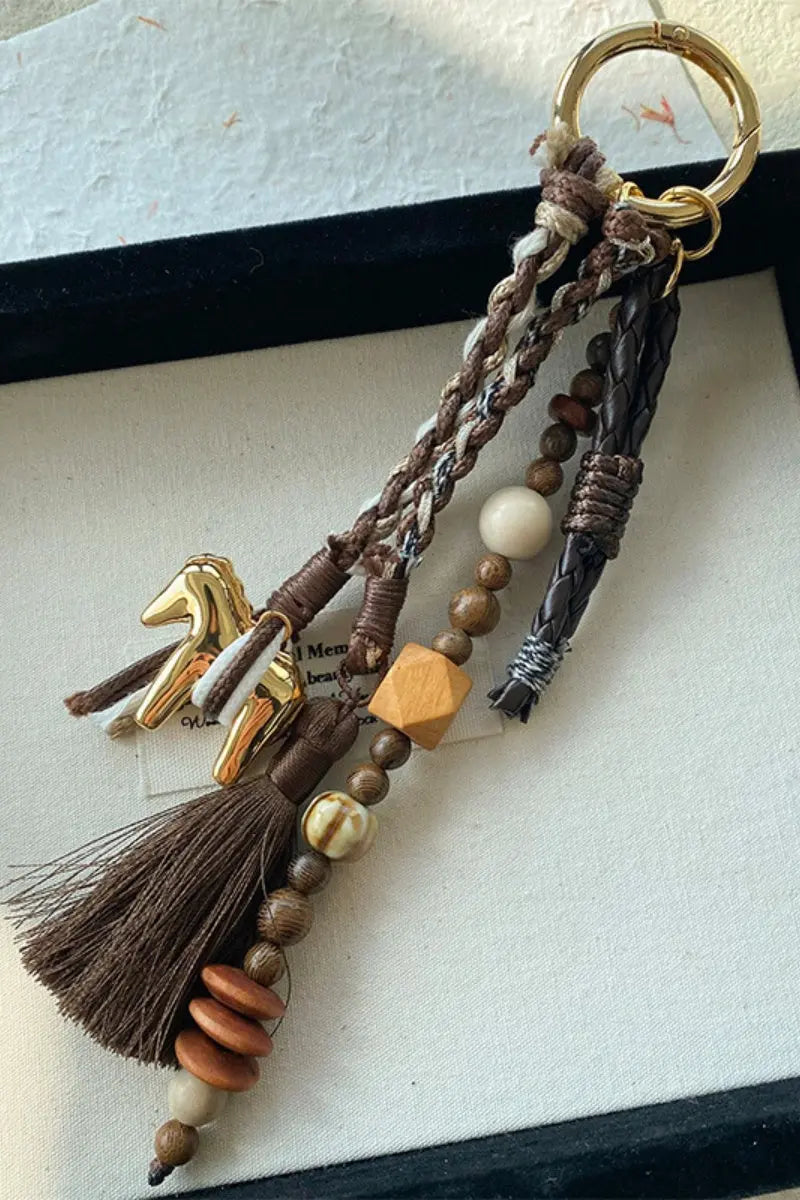 Elegant Golden Carousel Bag Charm ā Chic Multi-Use Pendant āØš”