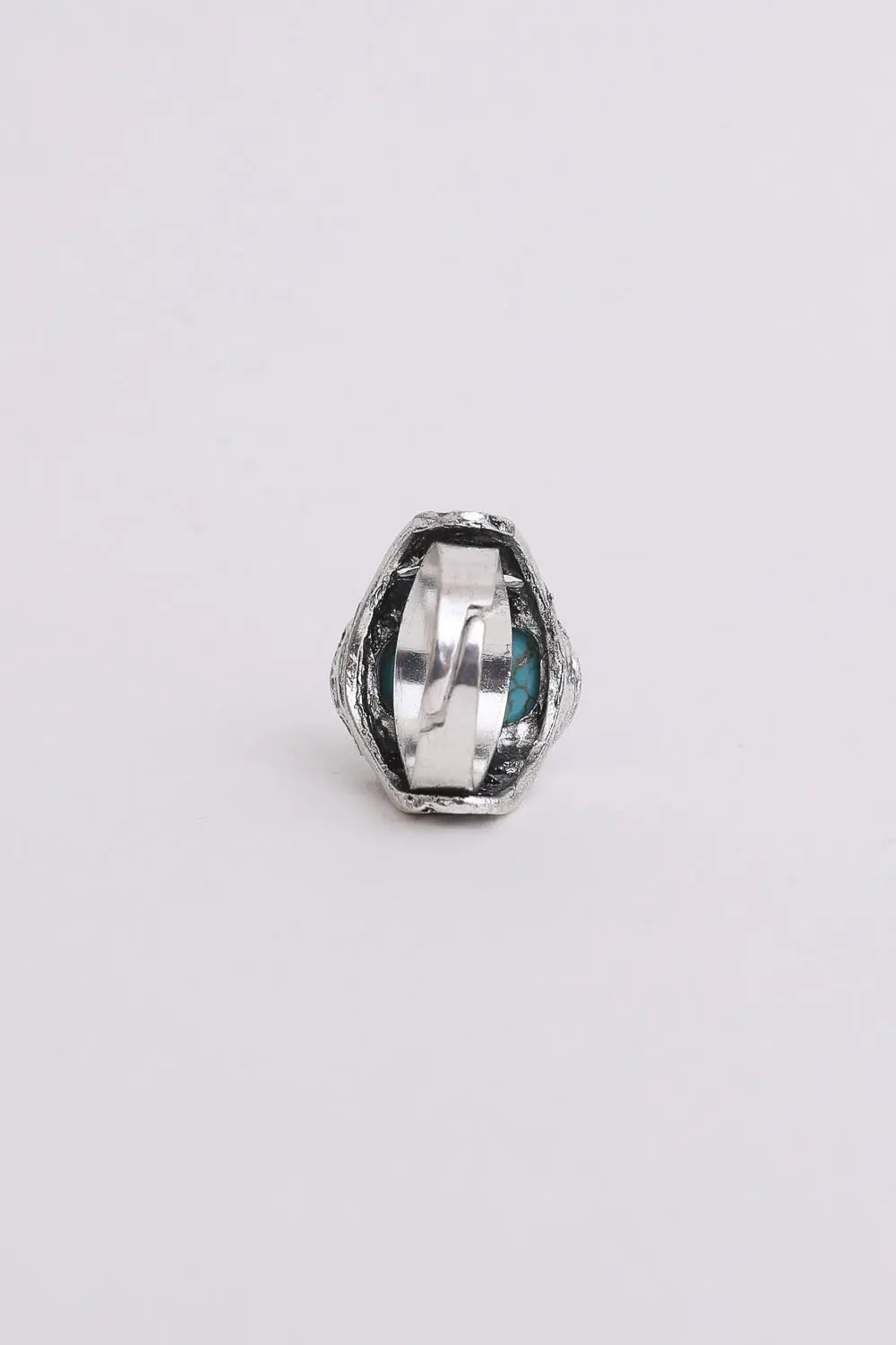 Bohemian Oval Cut Turquoise Ring💍