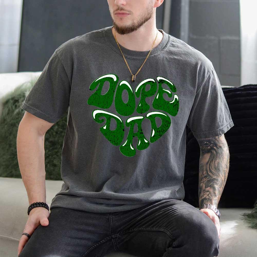 Dope Dad Retro Graphic T-Shirt β Cool Father's Day Gift