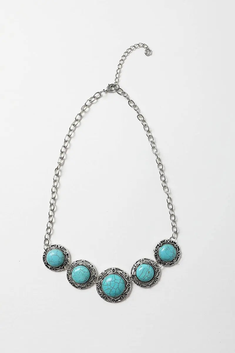 La Floraison Turquoise Necklaceđź’™