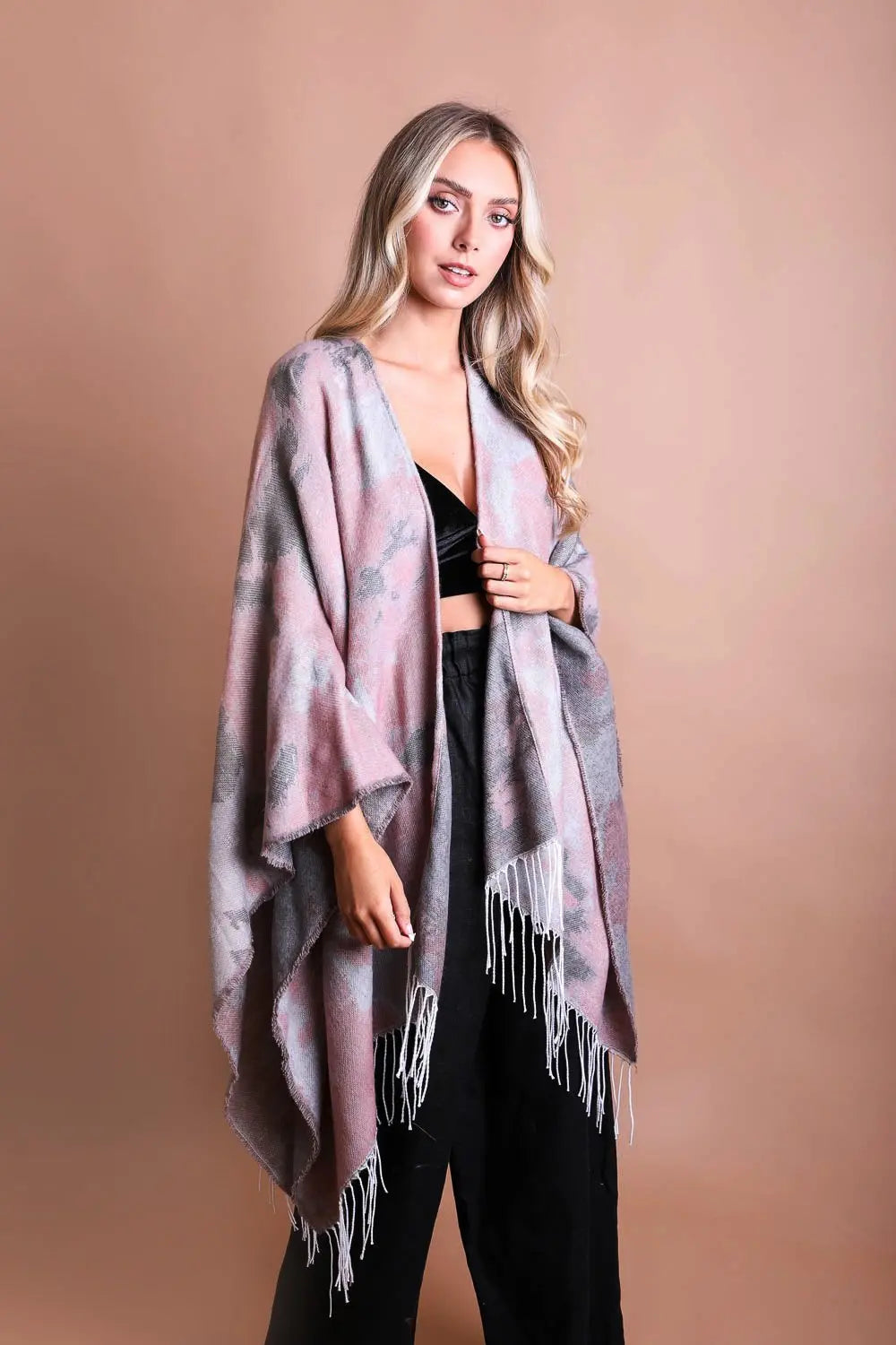 Marble Mirage Ruana Wrap