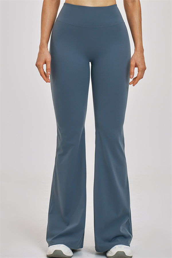 The Zenith Crop Top Flared Leggings 2-Piece Set