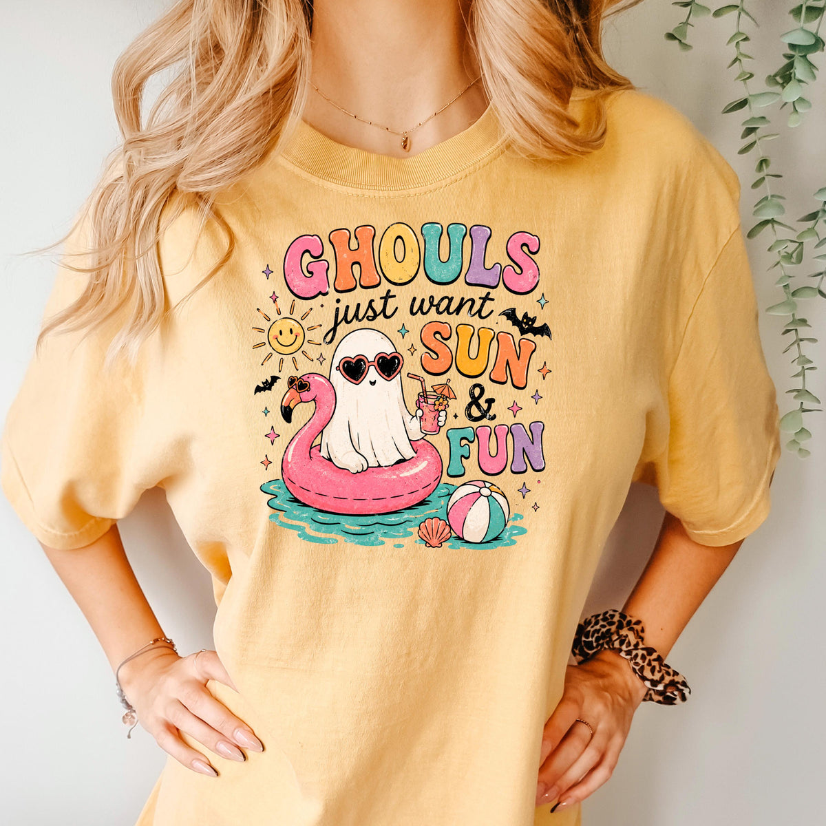 Summerween Shirt - Retro Spooky Beach Tee | Pastel Goth Halloween Summer Top