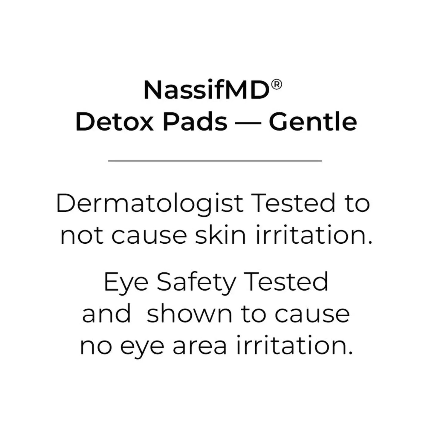 NassifMD Detox Anti-Aging Facial Pads 60-count