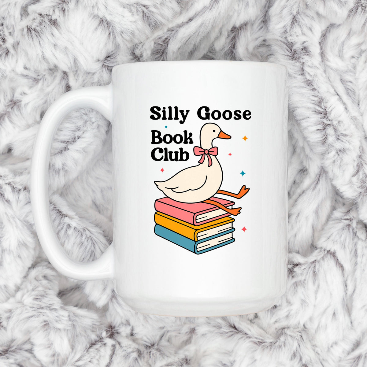 Book Club Mug – Quirky Coffee Cup for Book Lovers | Ceramic, Microwave Safe