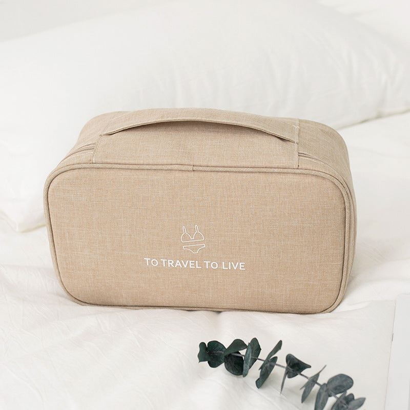 Oxford cloth underwear and socks storage bag, modern simple and fashionable large-capacity convenient finishing bag, underwear storage bag