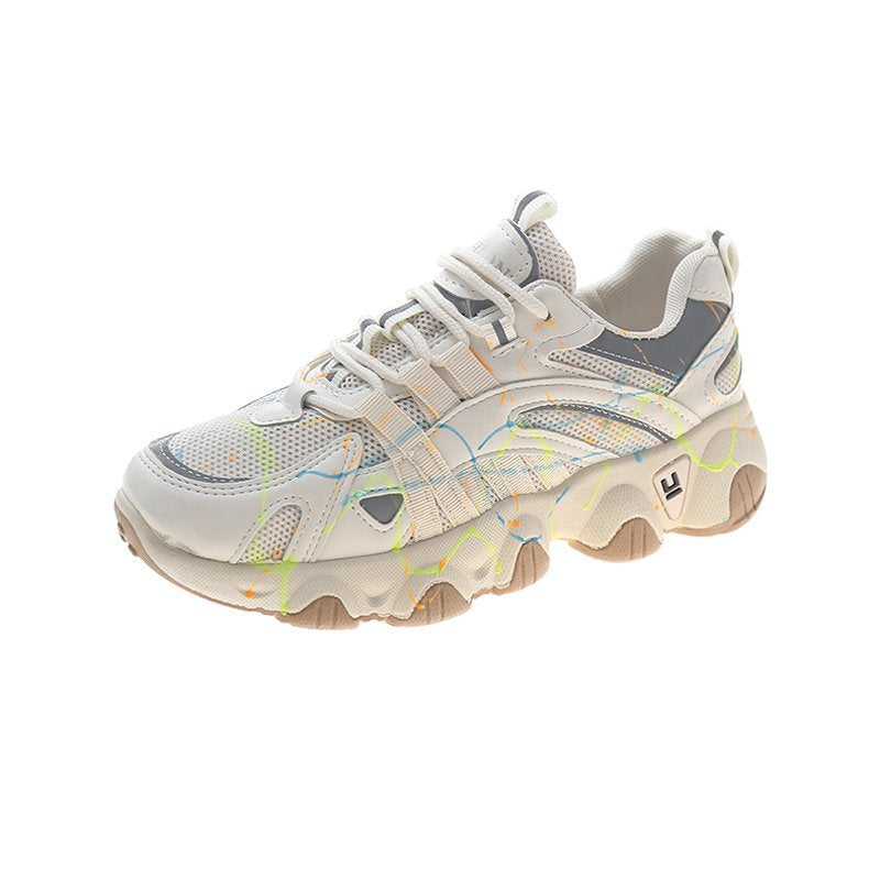 Luminous super fire daddy shoes women trend sneakers