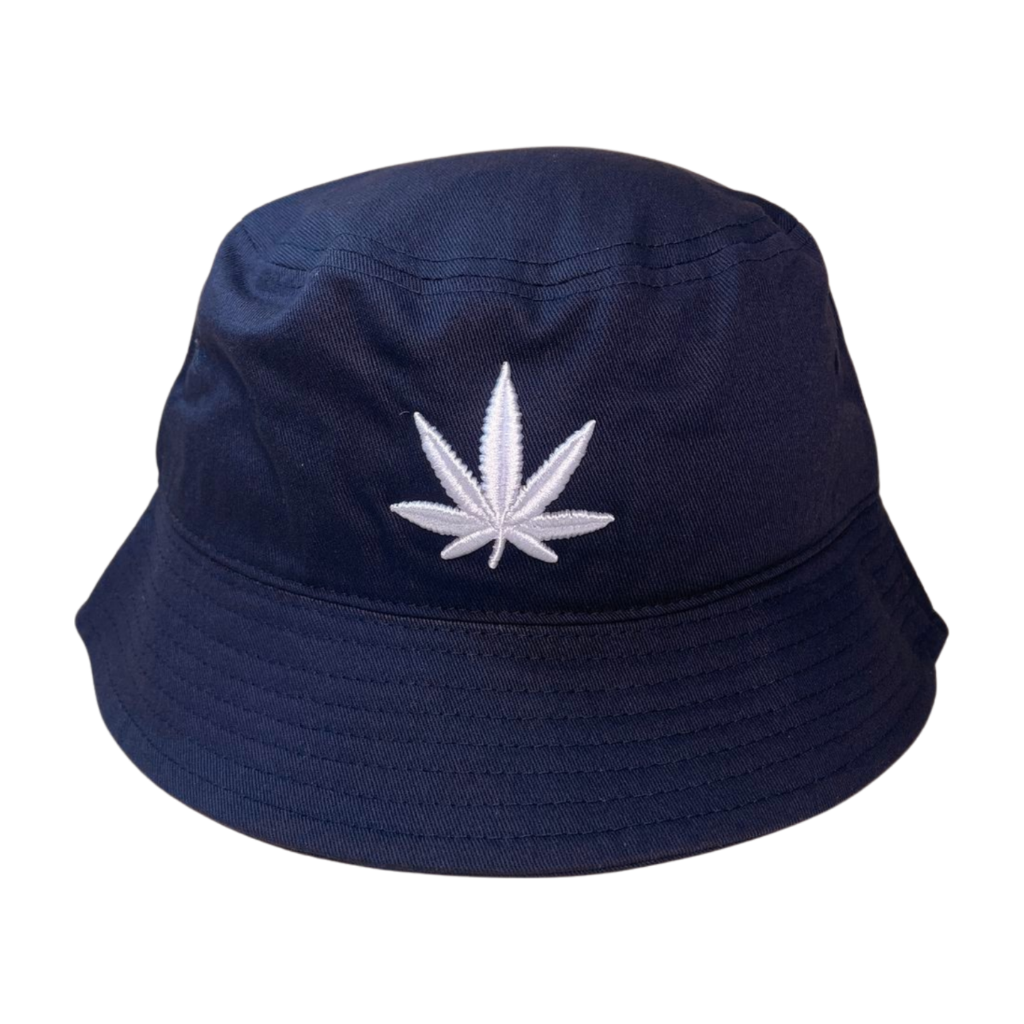BUCKET WITH EMBROIDERY HBC-MARIJUANA LEAVE embbuc