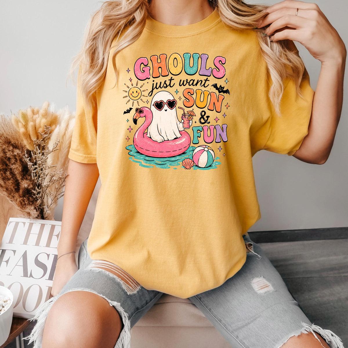 Summerween Shirt - Retro Spooky Beach Tee | Pastel Goth Halloween Summer Top