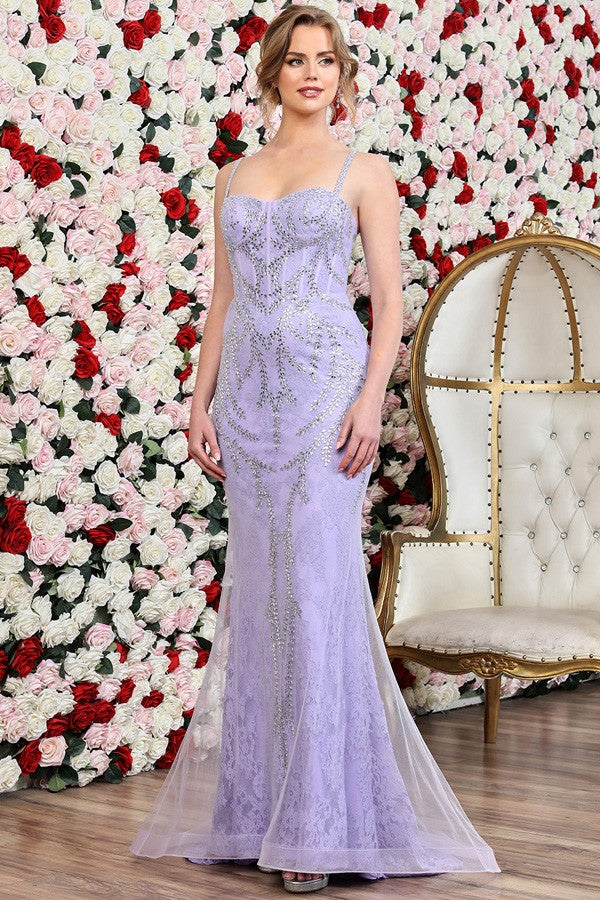 Sleeveless Sweetheart Neckline Mermaid Dress