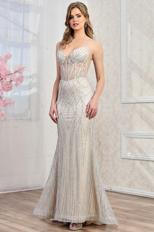 Sleeveless Skinny Straps Sheath Dress