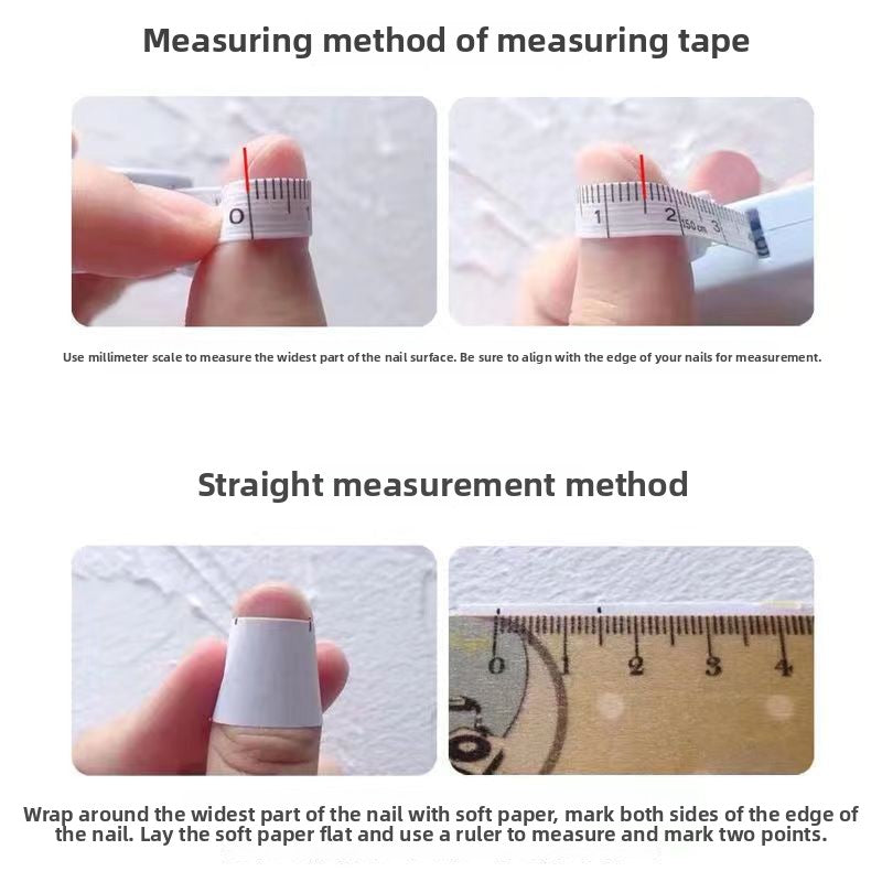 1026- Handmade press on nails fake nails removable