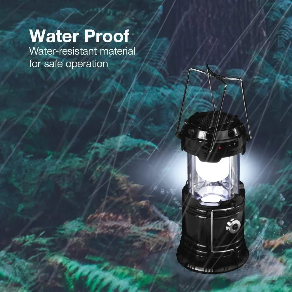 Lanterns, Rechargeable Led Camping Lantern, Solar Lantern Flashlights Charging for Phone