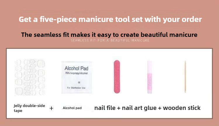 0987- Handmade press on nails fake nails removable