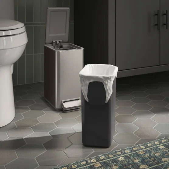 Kohler 2-Pack 6L Stainless Steel Step Trash Bin Stainless Steel