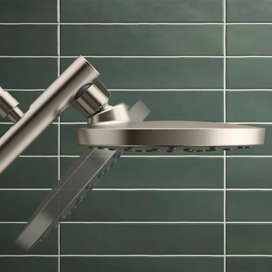 Kohler HydroRail 3-in-1 Multifunction Showerhead and Column Kit Brush Nickel