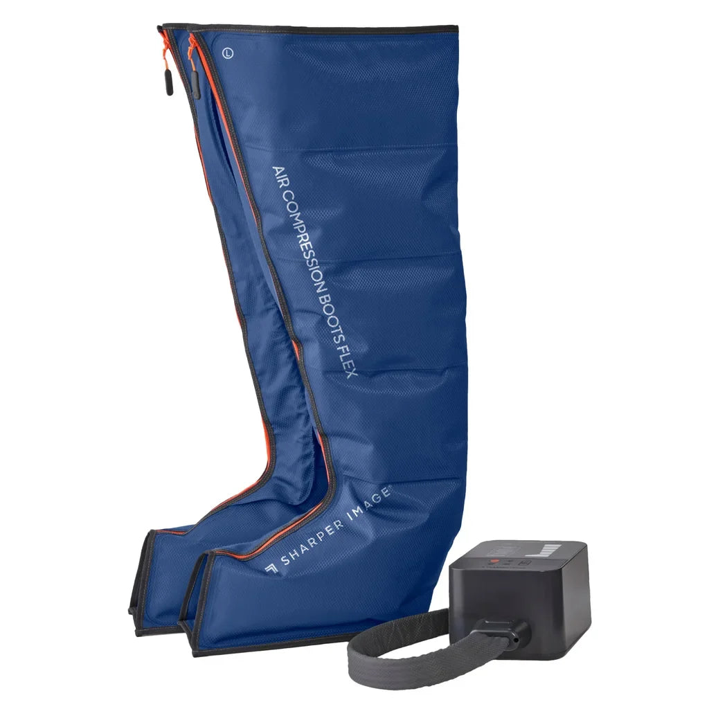 Sharper Image Air Compression Boots Flex Leg Recovery System