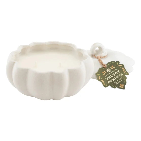 Northern Lights Ceramic 9 oz. Pumpkin Candle