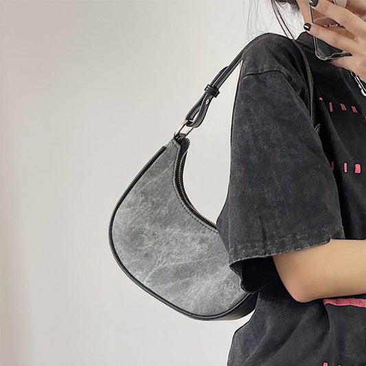 small shoulder bag, bag women's summer commuter retro shoulder bag, shoulder crossbody handbag