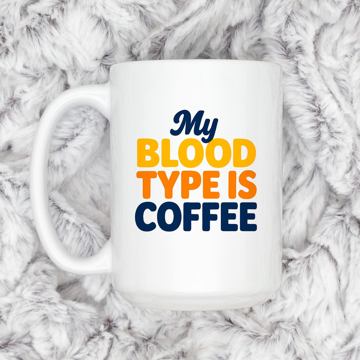 Funny Coffee Mug | Microwave Safe Ceramic Coffee Cup – Gift for Caffeine Addicts