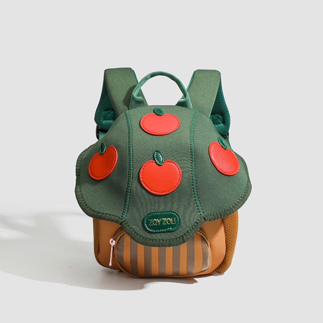 Adorable Toddler Purse – Cute Mushroom Design Bag for Children, Lightweight Travel Backpack, 3D Kindergarten Style