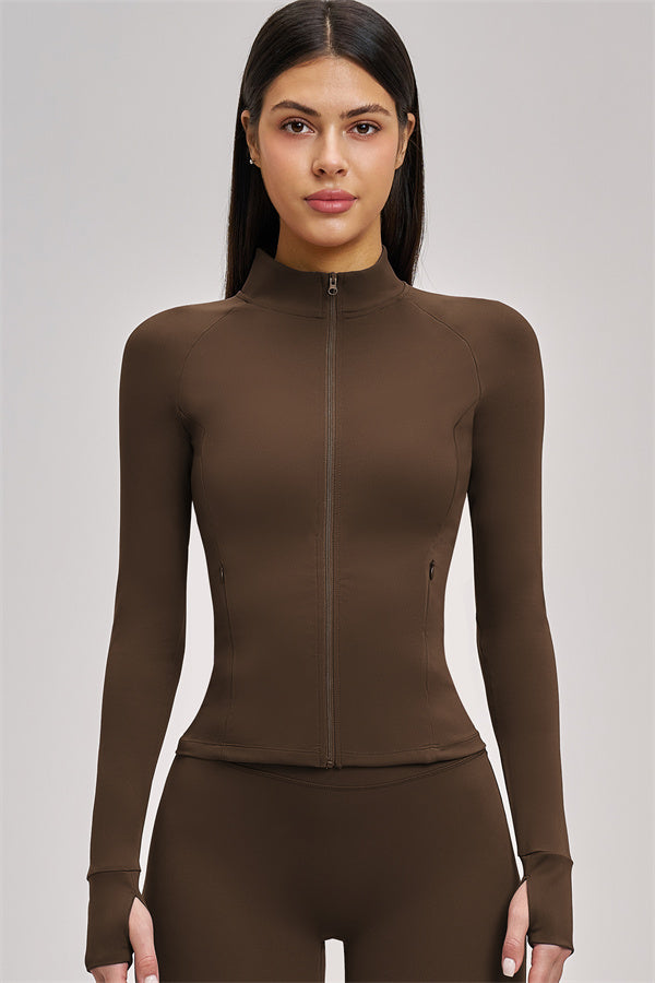 The Swoon Jacket Sports Bra Flared Leggings 3-Piece Set