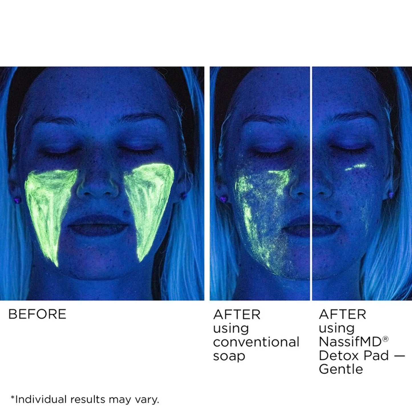 NassifMD Detox Anti-Aging Facial Pads 60-count