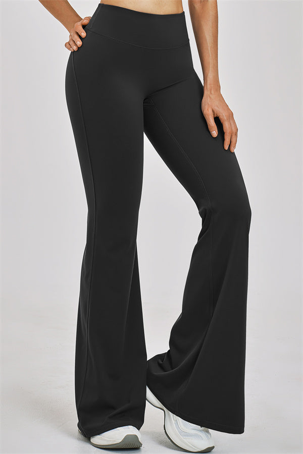 The Zenith Crop Top Flared Leggings 2-Piece Set