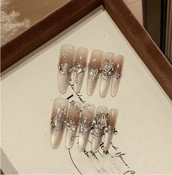 0995- Handmade press on nails fake nails removable