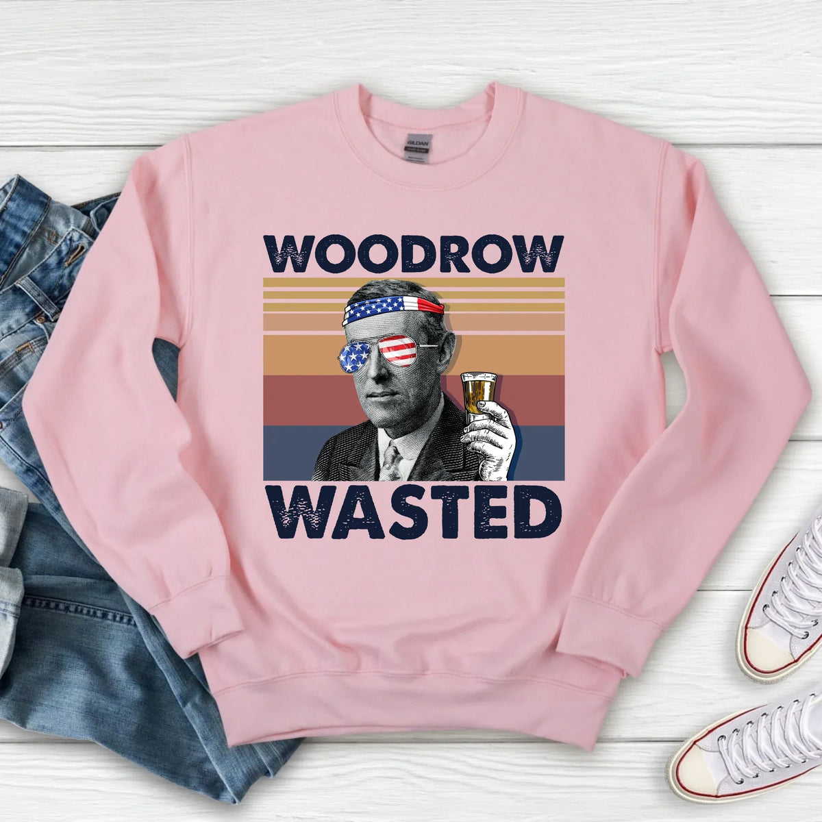 4th Of July Choose Your President Boozy Retro Top -