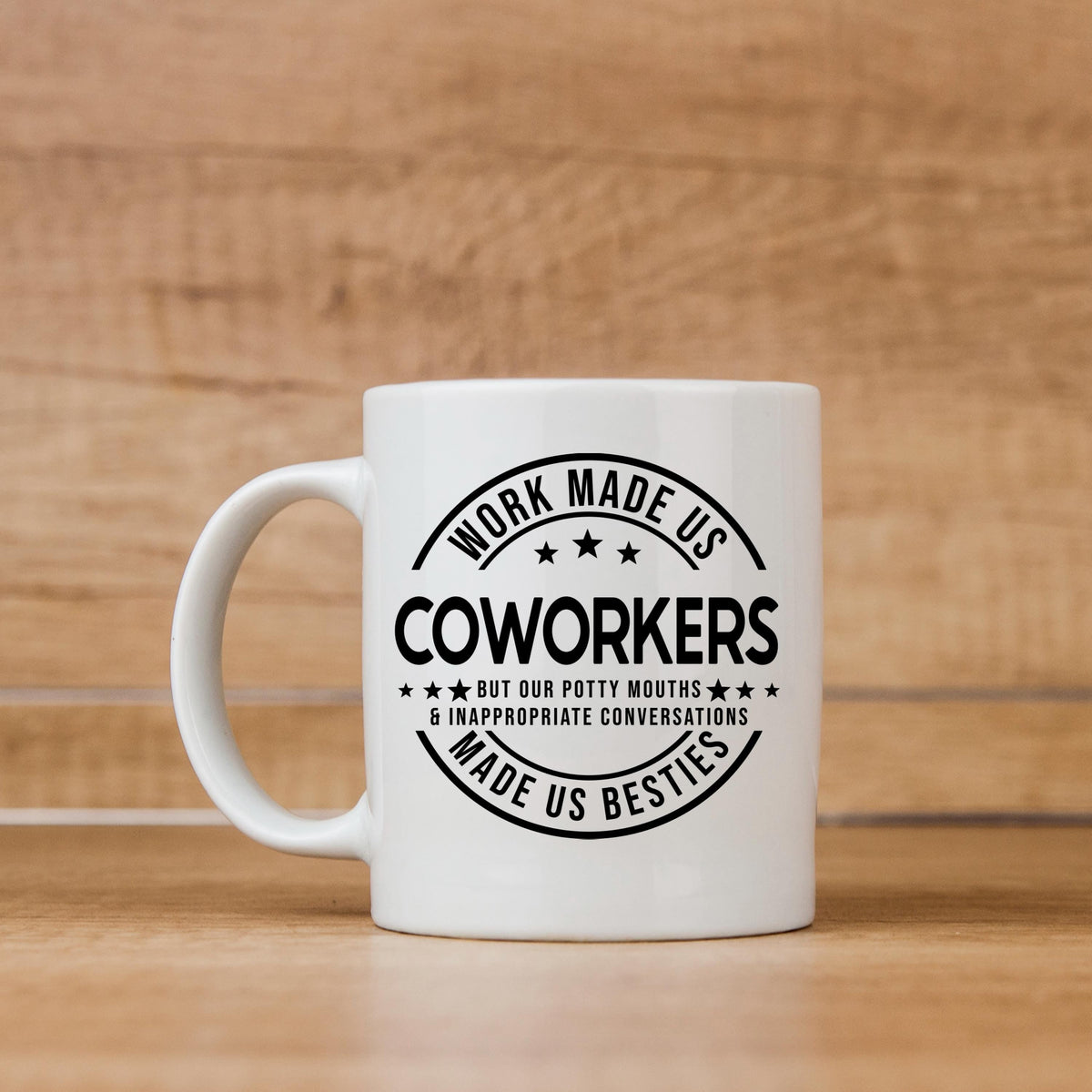 Funny Coworker Mug - Ceramic Coffee Cup | Office Humor Gift, Dishwasher Safe