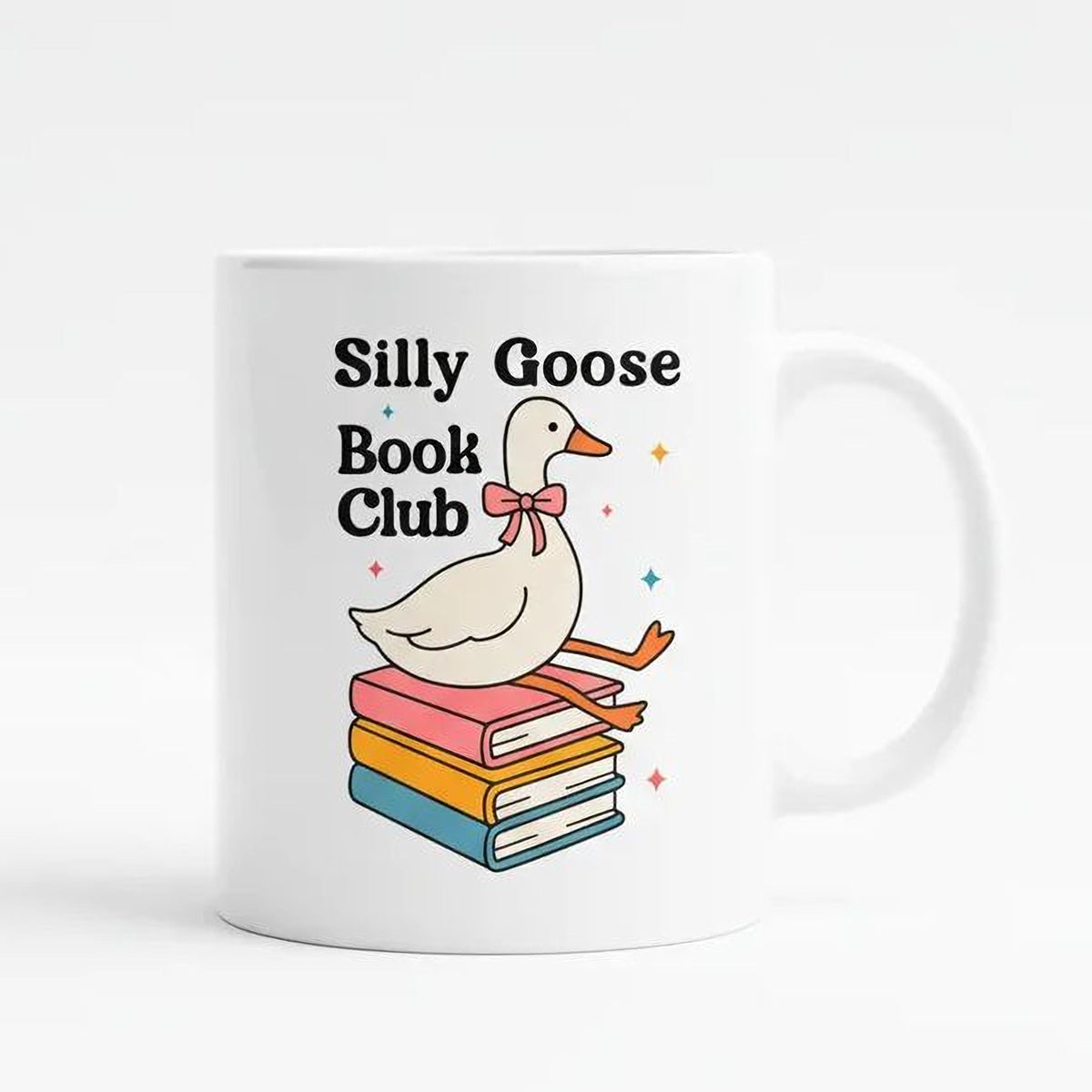 Book Club Mug – Quirky Coffee Cup for Book Lovers | Ceramic, Microwave Safe