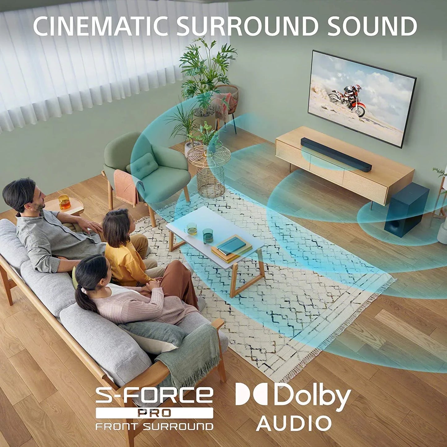 Sony HT-SC40 2.1ch Soundbar with Wireless Subwoofer