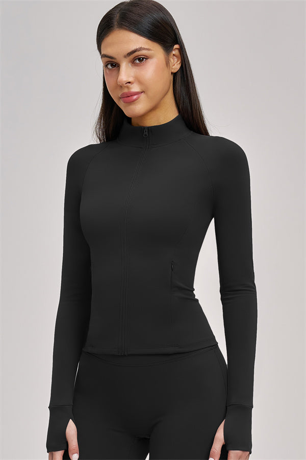 The Swoon Jacket Sports Bra Flared Leggings 3-Piece Set