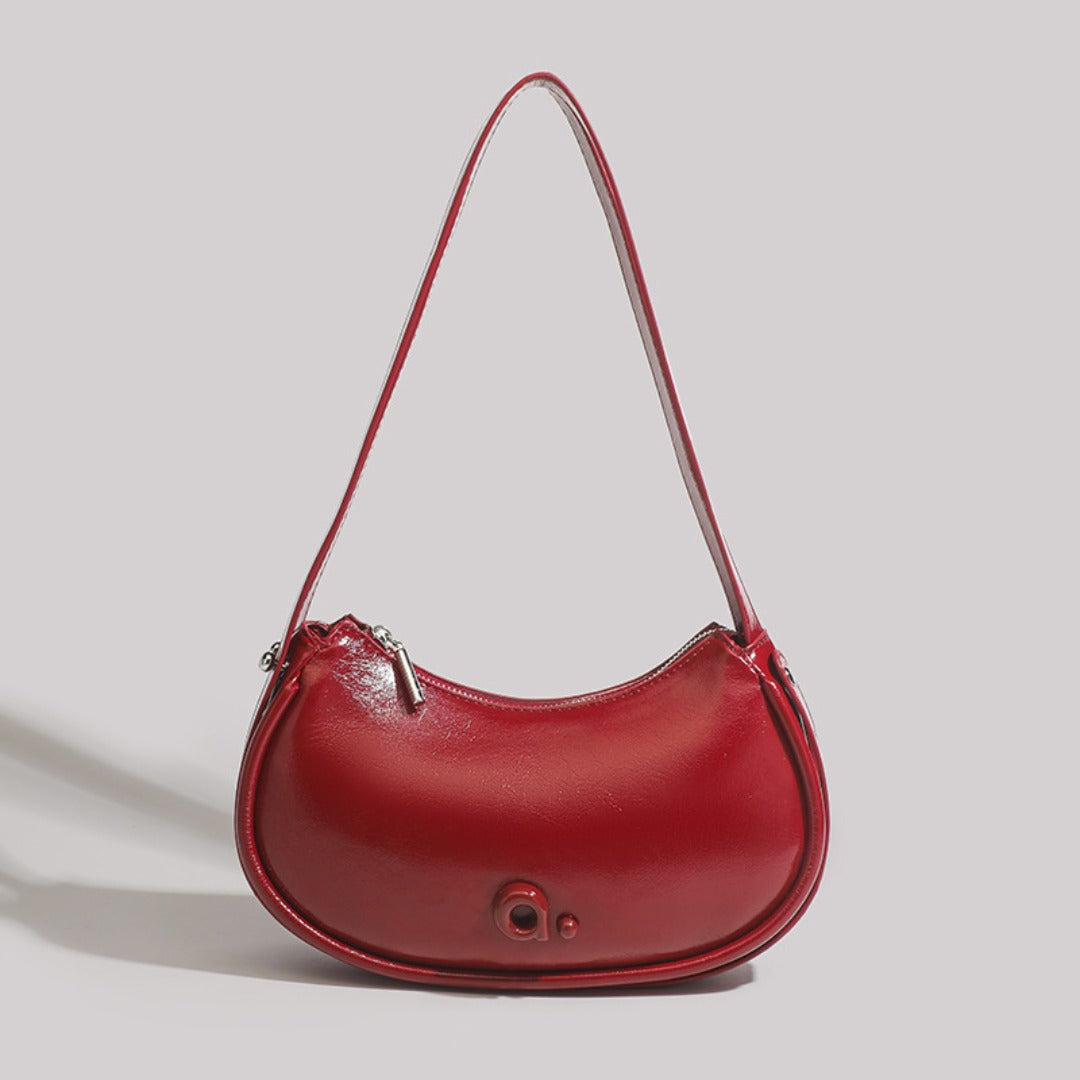 Small shoulder bag bag women's summer, French shoulder handbag elegant hobo