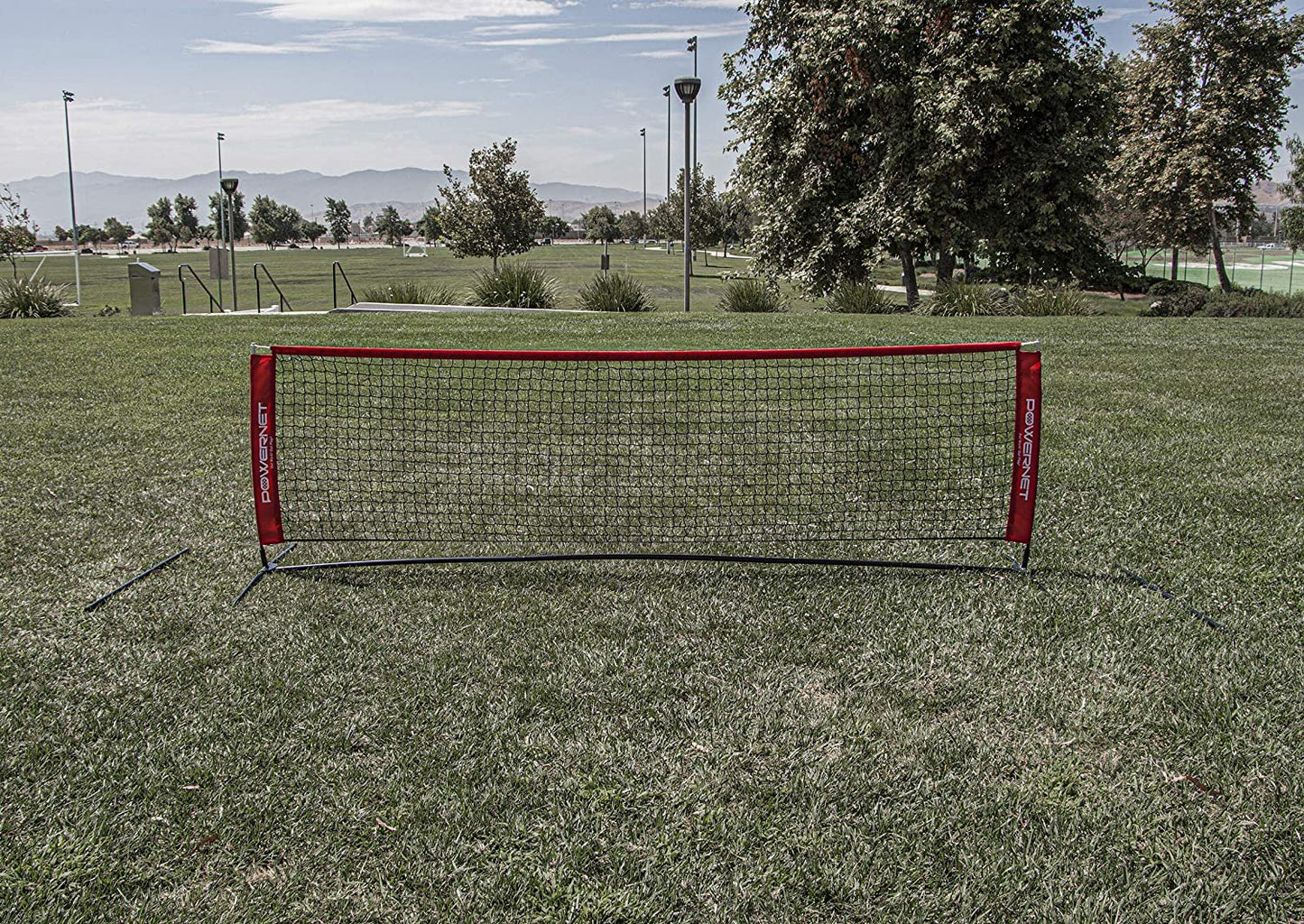 PowerNet Portable 10x3 Ft Net for Tennis Badminton Volleyball Pickellball (1050)