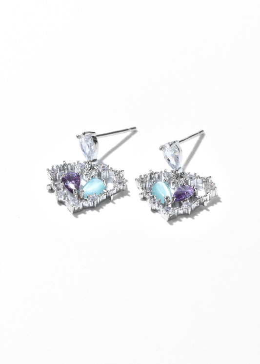Gold Heart Earrings