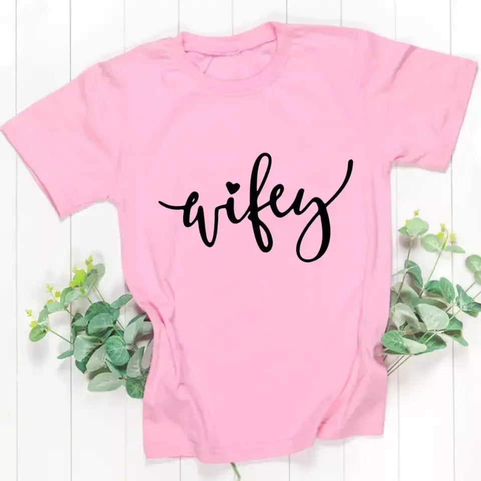 Hubby & Wifey Couple T-shirt