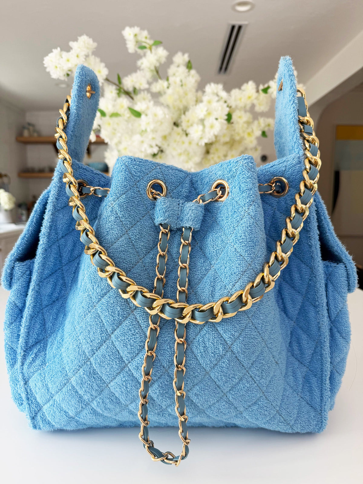 Bayshore Bucket Medium -  Sky Blue