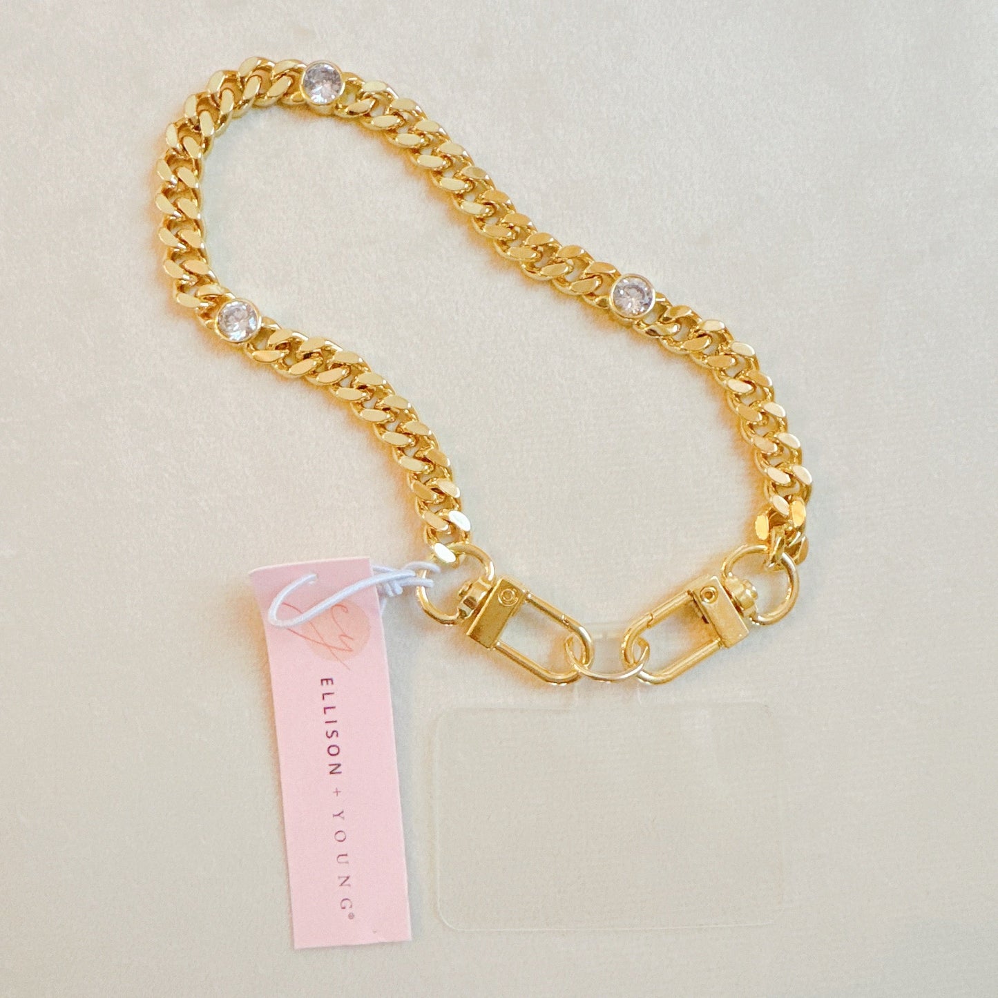 Sparkle Over The Chain Phone Wrist Lanyard