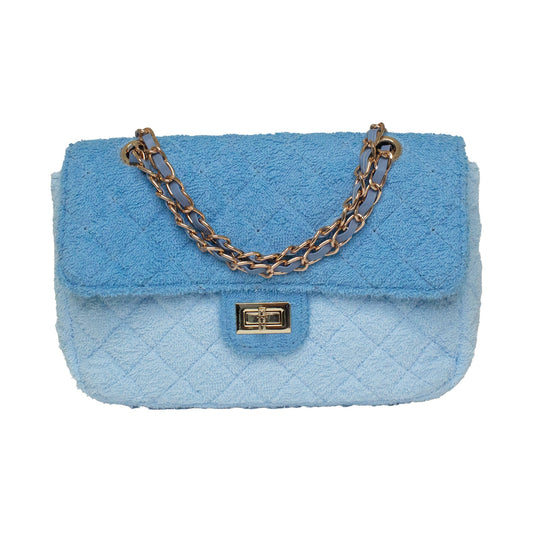 Small Shoreline Flap - Two Tone Blue
