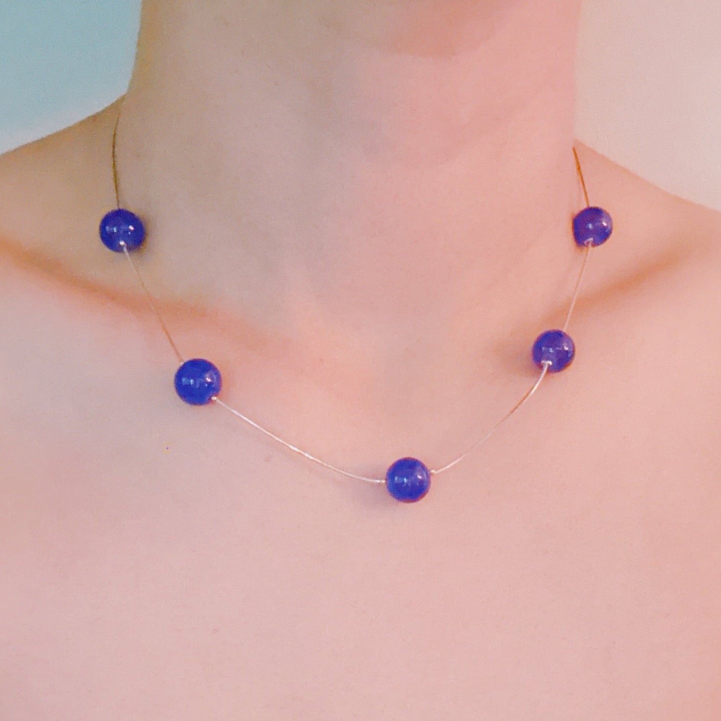 Indigo Motion Necklace