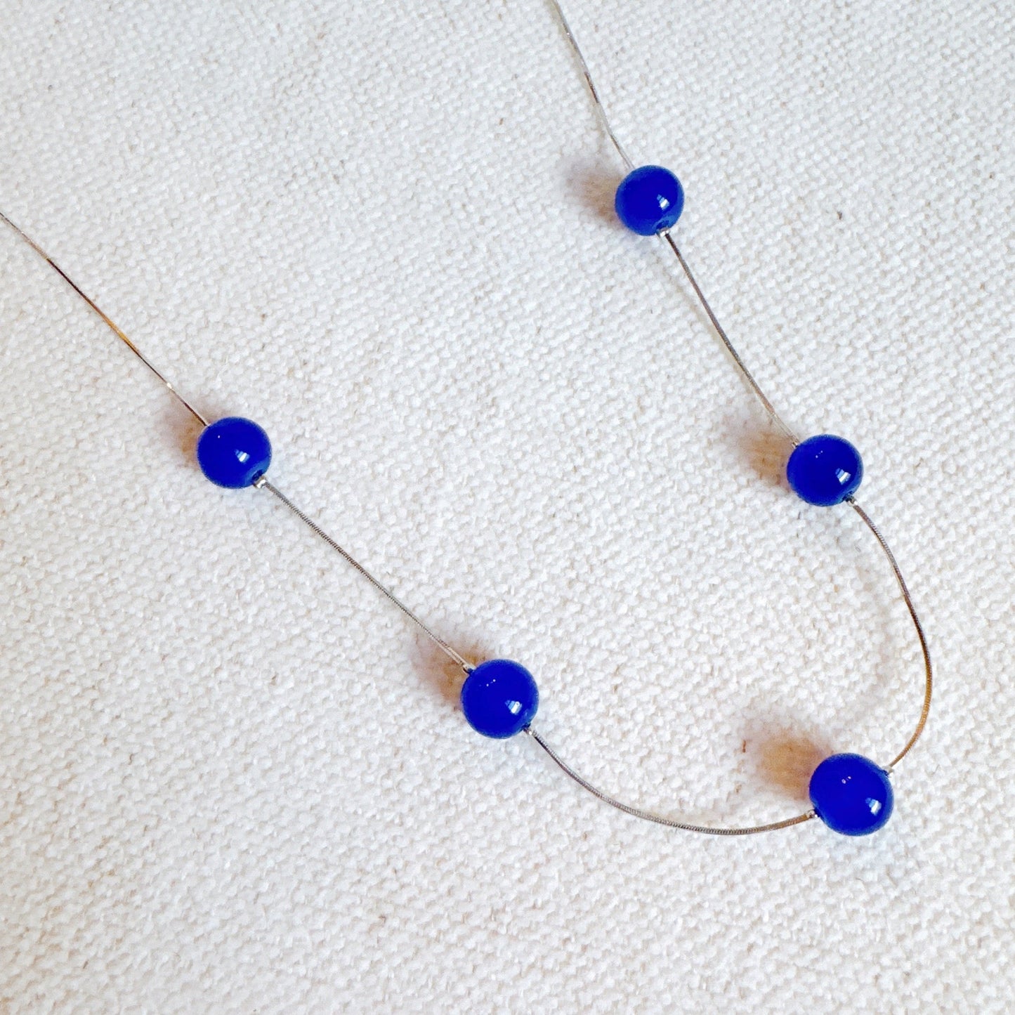 Indigo Motion Necklace