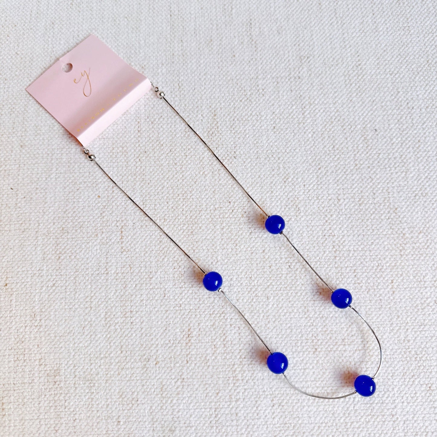 Indigo Motion Necklace