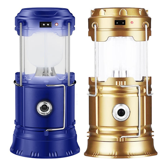 Lanterns, Rechargeable Led Camping Lantern, Solar Lantern Flashlights Charging for Phone
