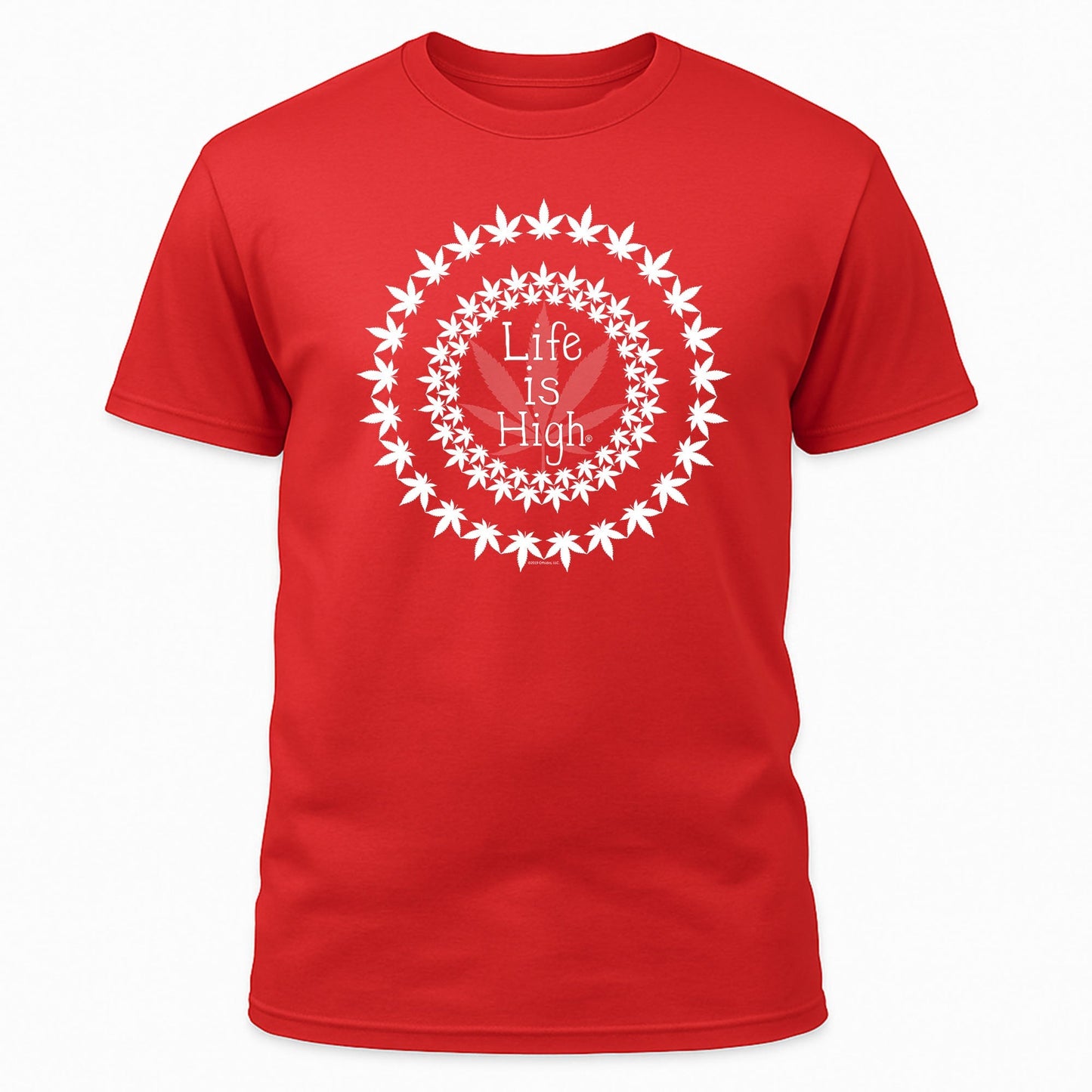 Life Is High Circle Emblem