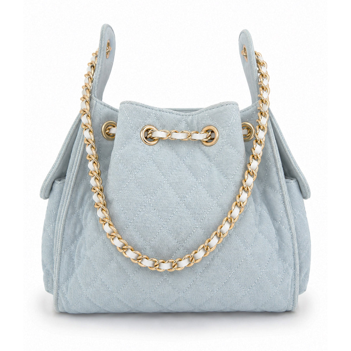 Bayshore Bucket Small - Light Wash Denim